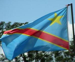 yapboz Kongo Cumhuriyeti bayrağı